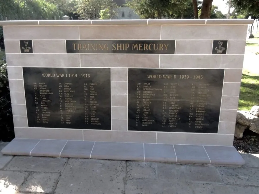 TS Mercury Memorial