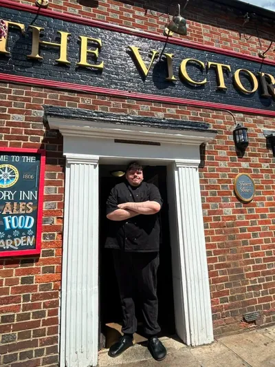 Portrait of head chef Max Griffin
