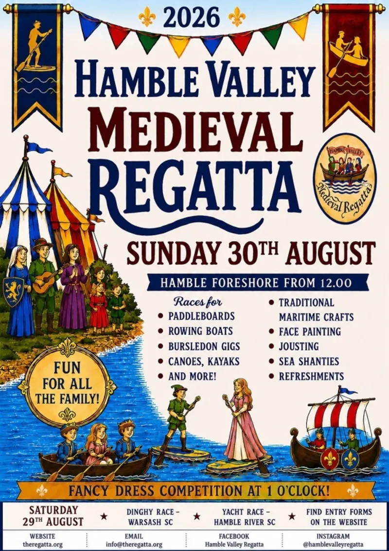 Hamble regatta poster