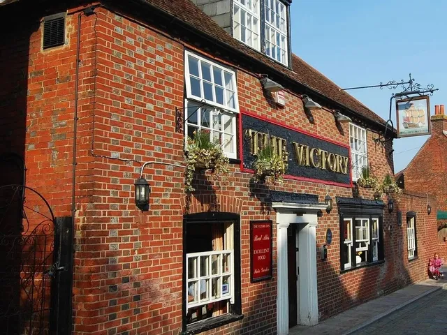 Exterior of The Victory Inn on Hamble High Street