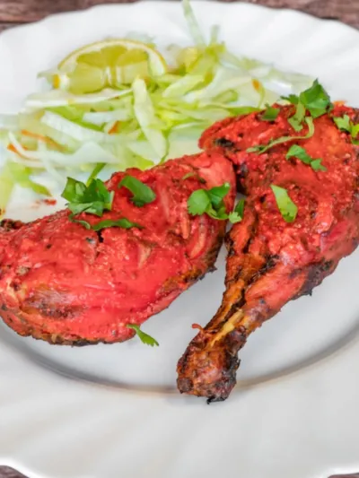 Chicken tikka dish