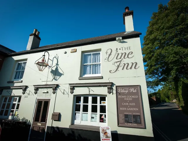 Exterior of The Vine Inn on High Street, Bursledon